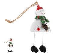 Homoyoyo Ornement Suspendu Bonhomme de Résine Décoration Sapin Noël Festive et Mignonne Accessoire pour Maison et Commerce Cadeau pour Famille et Amis