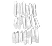 Homoyoyo Ornements en Cristal Décoration en Pierre Petit Quartz Naturel Clé Brute pour La Maison Cristaux D'Intérieur Bijoux Matériel De Bricolage Ornement en Cristal