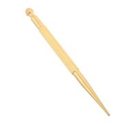 Homoyoyo Outil Acupression Unisexe Laiton pour Réflexologie Faciale et Plantaire Stylo Manuel de Massage Compact Portable et Ergonomique pour Auto-massage