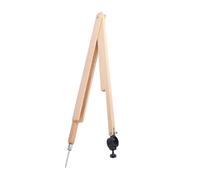 Homoyoyo Outil de Dessin Mathématique Bois Compas à Fléau pour Tableau Outil Enseignement Scolaire Instrument de Traçage Précis pour Mathématiques