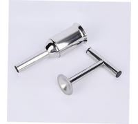 Homoyoyo Outil de Remplissage Saucisse Acier Inoxydable Tube Large Bourreur Viande pour Maison Poussoir Saucisse Manuel Polyvalent