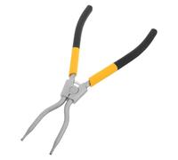 Homoyoyo Outil D'installation de Ressort de Machine à Laver, Outil D'extraction Cuve de Lave-linge, Jaune, Acier Inoxydable, Compatible Ressort de Machine à Laver, Maintenance et