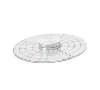 Homoyoyo Outil Diviseur de Cercle pour Poterie Grand Format Modèle Gabarit pour Argile Accessoire de Sculpture Polyvalent pour Artistes et Amateurs