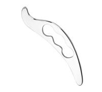 Homoyoyo Outil Gua Sha Acier Inoxydable pour Massage Visage et Corps Grattoir Musculaire Multifonction Portable pour Relaxation Tissulaire et Anti-âge