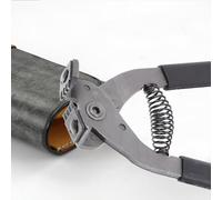 Homoyoyo Outil Perforatrice Cuir Silencieux Acier pour Artisanat Poinçon DIY Précis Pince Robuste pour Travail Du Cuir