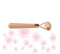 Homoyoyo Outil Visage en Plastique Surface Lisse, Roll-on Yeux, Masseur en Bois Forme Élégante, pour Massage du Dos et Détente