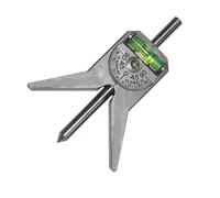 Homoyoyo Outils De Tuyauteur - Règle Métallique Centrale - Outil De Centrage - Outil De Marquage Central Pour Le Centrage Des Tubes - Construction En Acier Au Carbone
