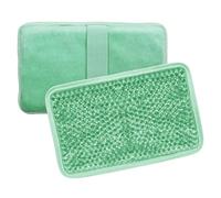 Homoyoyo Packs de Glace à Usage Quotidien 2 Pièces en Pvc et Gel, Poche de Glace Portable Réutilisable pour Mains et Jambes, Journées Chaudes D'été