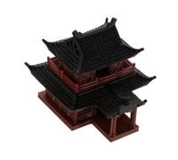 Homoyoyo Pagode Miniature Ancienne en Résine 6 CM Décoration d'Aquarium Japonerie et Ornement de Jardin Féerique pour Micro-Paysage Figurine de Pavillon Décoratif Zen pour Bonsaï