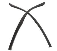 Homoyoyo Paire De Branches De Lunettes De Remplacement Universelles En Métal Pour Et De Soleil - Accessoires De Réparation Pour Bras De Lunettes - Couleur Noir