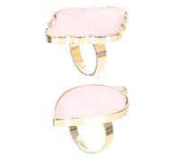 Homoyoyo Palettes De Bagues De Manucure 2 Pièces Petite Taille Anneau Réglable Palettes De Mélange De Couleurs D'ongles Pour Professionnels Et Amateurs Nail Art Usage Voyage