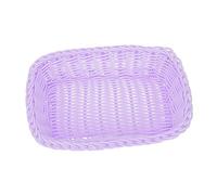 Homoyoyo Panier De Rangement En Osier Violet Pour Comptoir - Élégant Et Pratique - Idéal Pour Organiser Votre Espace