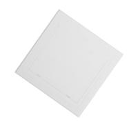 Homoyoyo Panneau D'accès Mural Plastique Autocollant 15 X 15 Cm pour Cloison Sèche, Couvercle Étanche pour Trappe de Plomberie, Cache-trou Solide Salle de Bain et Plafond