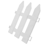 Homoyoyo Panneau de Clôture Blanc, 29 Cm, Amovible, pour Sapin de Noël, Décoration de Noël, Peu Encombrante, pour Enfants, Chiens Et Animaux Domestiques, Barrière Circulaire Autoportante