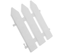 Homoyoyo Panneau de Clôture Blanc, 8,25 Pouces, Panneau Blanc Amovible pour Sapin de Noël, Décoration de Noël, Bordure de Base pour Sapin de Noël Peu Encombrante pour Enfants, Chiens Et Animaux de