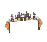 Homoyoyo Panneau Décoratif en Halloween - Signe Citrouille - Crâne Et Décoration De Fête avec GNOME pour Intérieur Et Extérieur Idéal pour Vos Invités