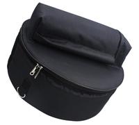 Homoyoyo Paquet à Dos en Tissu Oxford Noir pour Caisse Claire, Paquet de Transport pour Batterie et Baguettes avec Poignée Renforcée, Bretelles Réglables, Grosse Capacité et Imperméable,