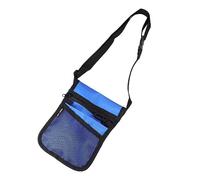 Homoyoyo Paquet Banane D'infirmière Léger En Tissu Solide Bleu, Pochette Portable Pour Outils Médicaux, Paquet à Bandoulière Pratique Pour Professionnels De Santé, Usage Quotidien, Taille Compacte