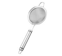 Homoyoyo Passoire Fine Maille Acier Inoxydable Tamis Multifonction Cuisine pour Huile Farine Soja Ustensile Inox Pratique à Suspendre Nettoyage Facile et Gain de Place