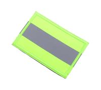 Homoyoyo Patch de Sécurité Réfléchissant Auto-adhésif pour Sac à Dos Vert Bande Réfléchissante Haute Visibilité avec Fixation pour Vêtements et Accessoires de Nuit