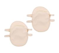 Homoyoyo Patchs Anti-transpiration Lavables et Réutilisables pour Aisselles, Coussinets en Coton à Séchage Rapide, 2 Paires Couleur Peau, Absorption Transpiration pour Sport, Bureau