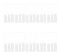 Homoyoyo Pâte à Modeler Adhésive Blanche pour Peinture Diamant - Kit 10 Boîtes de Pâte à Modeler Diamantée - Fournitures Créatives pour Loisirs Manuels Collage Strass et Décoration DIY