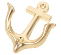 Homoyoyo Patère Murale Vintage en Métal Cuivre Brossé D’Ancre Crochet Décoratif Robuste pour Manteaux et Serviettes Porte-Chapeaux Rétro pour Entrée Chambre et Salle de Bain