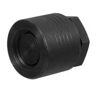 Homoyoyo Patin de Cric en Acier Noir 3X3X3 CM pour Cric Réglable Industriel, Support de Nivellement pour Machiniste et Usinage Précis