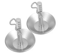 Homoyoyo Patins de Chasse-Neige Métalliques Réglables, Lot de 2 Set de Chaussures Antidérapantes avec Goupilles, Accessoires de Déneigement pour VTT/utv, Base Robuste pour Lame