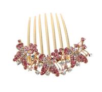 Homoyoyo Peigne à Cheveux De Mariée Pince à Cheveux Latérale Avec Paillettes Pour Filles Et Femmes Accessoire De Coiffure Pour Événements Formels