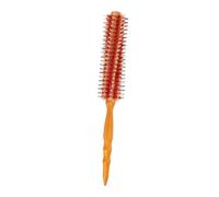 Homoyoyo Peigne à Cheveux Rond Bois Doré Résistant Chaleur Brosse Coiffante pour Boucler Lisser et Coiffer Différents Types de Cheveux Maniable et Ergonomique pour Usage Quotidien