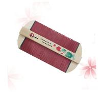 Homoyoyo Peigne Bois Double Face Dents Fines Simple Pour Maison Voyage Extérieur Cheveux Épais Et Poux