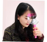 Homoyoyo Peigne de Coupe de Frange Durable Matériau Haute Résistance Peigne Lisseur pour Cheveux Droits Outil de Coiffage Facile à Nettoyer et Filles