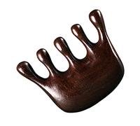 Homoyoyo Peigne De Massage Bois Portable à Dents Larges Pour Soin Du Chevelu Et Cheveux Confortable à Utiliser Chez Soi Ou Voyage