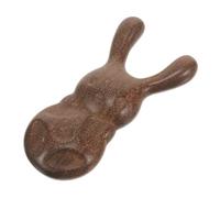 Homoyoyo Peigne de Massage en Bois Petit Modèle Bâton D’acupuncture Visage et Corps Mini Masseur Portable pour Circulation Sanguine et Détente Cutanée Usage Quotidien