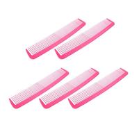 Homoyoyo Peigne Géant Décoratif Rose Lot de 5 Pièces en Plastique Léger pour Déguisement Clown Accessoires Fête Costumée et Décorations D’Halloween Outil Amusant et Farceur pour Cosplay