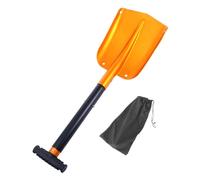 Homoyoyo Pelle à Neige Pliante et Grattoir à Glace pour Voiture Hiver - Aluminium Léger Large - Outil Détachable de Déneigement Véhicule d'urgence - Rangement Compact pour Outdoor