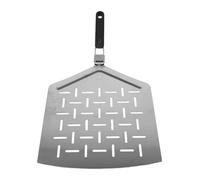 Homoyoyo Pelle à Pizza en Acier Inoxydable Perforée 33 CM avec Manche Pliable Antidérapant Spatule Large pour Cuisson Transfert de Pizzas Pains et Gâteaux Ustensile la Cuisine