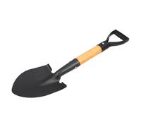 Homoyoyo Pelle de Jardin Robuste et Légère pour Plantation de Fleurs et Légumes, Outil Manuel de 36 Cm, Acier Noir, Jardinage Extérieur et Désherbage Polyvalent