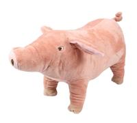 Homoyoyo Peluche pour Chien et Accompagner Le Sommeil Rose en Peluche Douce, de Confort Apaisant pour Chiot, pour Jouer la Maison
