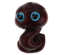 Homoyoyo Pendentif Serpent de Santal Sculpté Main avec Cristaux Chinoise Multifonction pour Clés Téléphone et Sac Du Chinois de Année Du Serpent