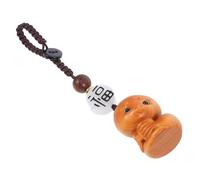 Homoyoyo Pendentif Serpent Sculpté Artisanal Décoration pour Clés et Sacs Accessoire Suspendu Style Chinois pour Nouvel An Chinois