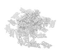 Homoyoyo Pendentifs Charms 2025 en Alliage Argenté, Lot de 100 Pièces Petite Taille, Breloques pour Fabrication de Bijoux Diy, Accessoires pour Colliers, Bracelets et Décorations