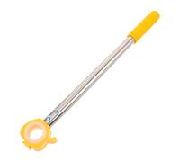 Homoyoyo Perche D'ouverture de Fenêtre 45 Cm Jaune, Outil de Contrôle pour Fenêtres Difficiles D'accès, Tringle Compatible Puits de Lumière et Stores, Utilisation en Salon, la Cuisine