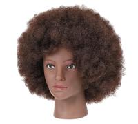 Homoyoyo Perruque Afro Bouclée En Fibre Résistante À La Chaleur Perruques De Cosplay Pour Femmes Noires De Cosplay Bouclées Afro Courtes Et Moelleuses De