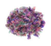 Homoyoyo Perruque Clown Colorée Bouclée Accessoire de Fête Cosplay Adulte Garçon Fille Perruque Afro pour Halloween Carnaval Carnaval Anniversaire