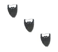 Homoyoyo Perruque Faux Poils Faciaux Pour Hommes - Bonnet Taille Unique Avec Barbe Longue Réaliste Pour Costume De Cosplay Halloween - Fête Et Événements Effrayants
