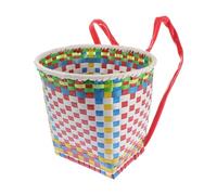 Homoyoyo Petit Panier à Dos Tissé Pour Garçon Et Filles, Panier à Provisions Léger, Coloris Aléatoire, Matériau Naturel, Accessoire De Rangement Décoratif Pour Chambre D’garçon Et Filles, Petit Modèle