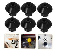 Homoyoyo Pieds en Caoutchouc Antidérapants pour Grille de Cuisinière à Gaz Lot de 16 Résistants à la Chaleur Installation Facile Protège la Surface Remplaçables Accessoires pour Table de Cuisson