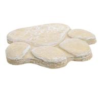 Homoyoyo Pierre Commémorative Monument Solide pour Animaux de Compagnie en Résine Solide Forme Empreinte de Patte pour Chien ou Chat pour Jardin Intérieur ou Extérieur